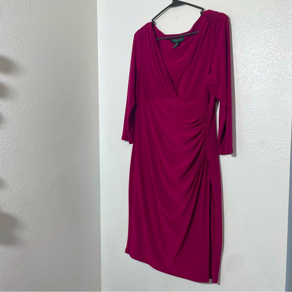 Pink cocktail dress